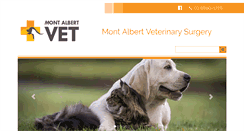 Desktop Screenshot of montalbertvet.com.au