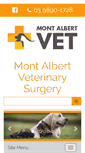 Mobile Screenshot of montalbertvet.com.au